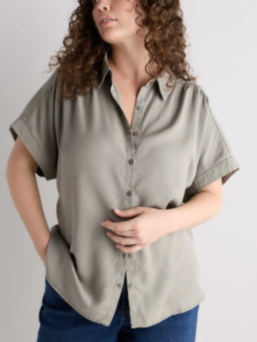 Quince Tencel Camp Shirt